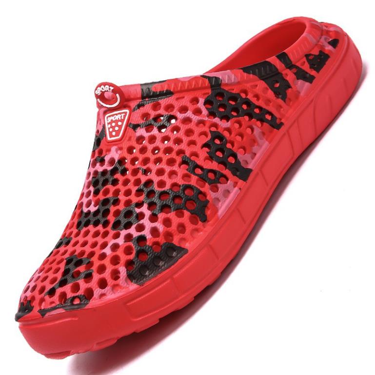 LV-NEW Dép có quai hậu cho nam chất liệu da 🔥 XIÊU RẺ < ]