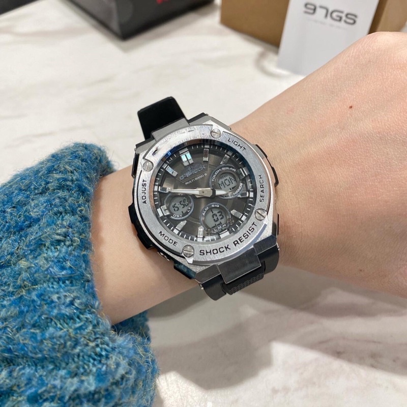 Đồng hồ Nam  GST S310 thể thao kim điện tử, chống nước, auto light, kim dạ quang, 40mm