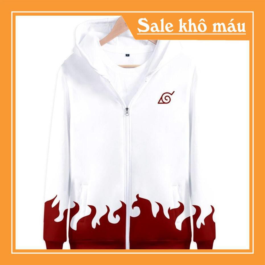 [Xả kho ]Áo khoác Naruto Hokage đẹp siêu ngầu giá rẻ nhất