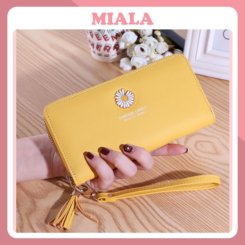 Ví nữ dài cầm tay cao cấp nhiều ngăn giá rẻ MIALA VD19