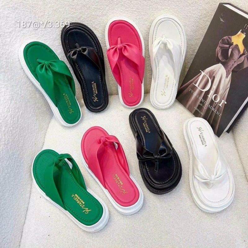 Dép bánh mì quai tông bản to siêu hot hit