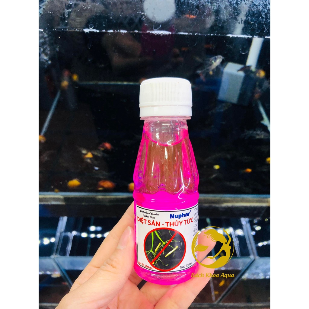 Dung dịch diệt sán thủy tức Nuphar cho bể cá thủy sinh