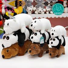 GẤU BỒNG PANDA -3 ANH EM NHÀ GẤU SIZE 60CM