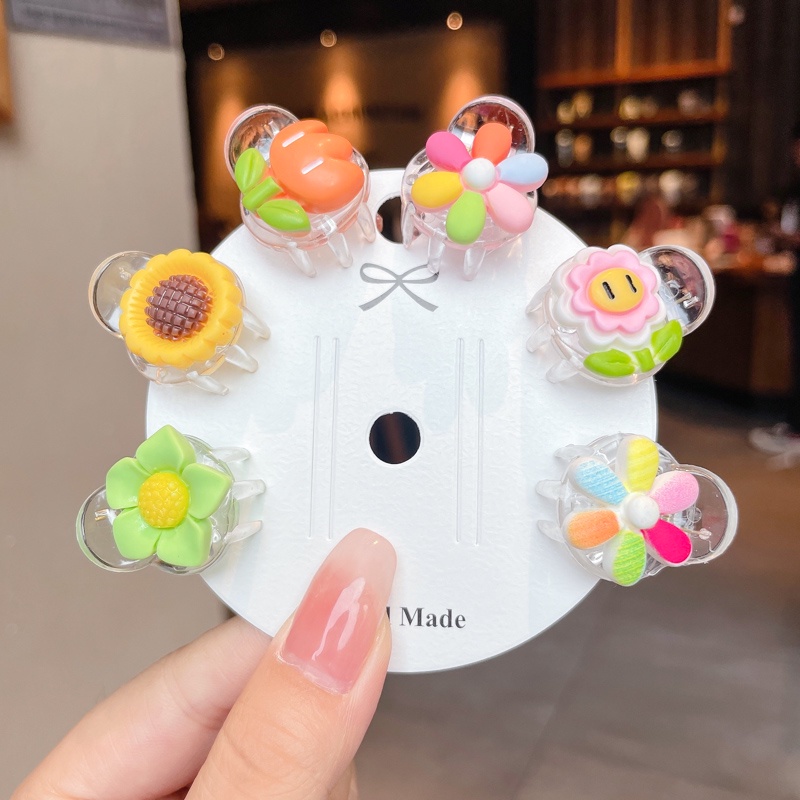 Kẹp Tóc Càng Cua HGVN Size Nhỏ Nhiều Hình Cute Cho Bé