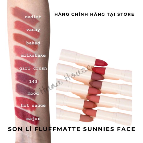 Son Sunnies Face Fluffmatte nội địa Philippine