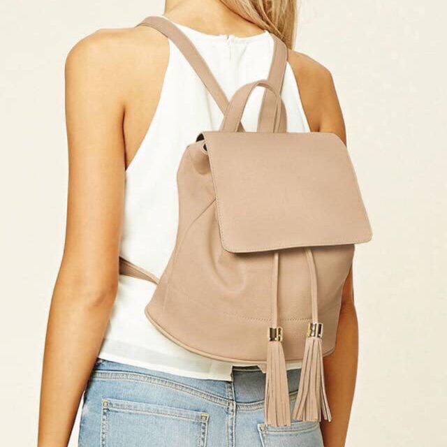 Balo #Forever21 màu nude cực xinh