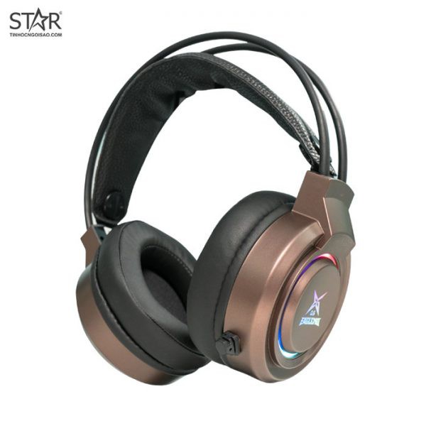 Tai Nghe Eaglend Q6 Brown 7.1 Surround Gaming RGB