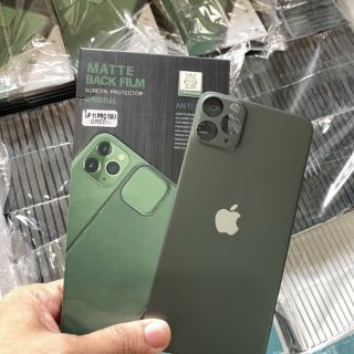 Miếng Dán Lưng Sau Siêu Mỏng Dùng Thay Ốp Lưng Cho iPhone 11 Pro/11 Pro Max | WebRaoVat - webraovat.net.vn