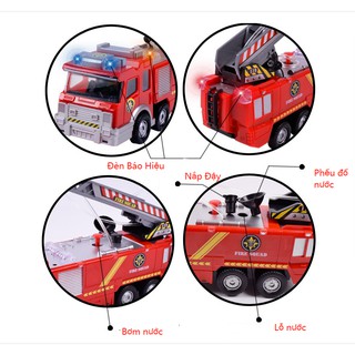XE CỨU HỎA PHUN NƯỚC