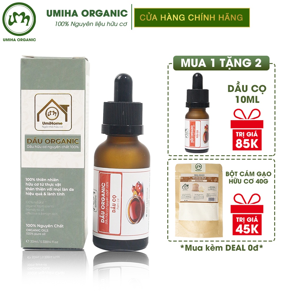 Dầu Cọ dưỡng da UMIHOME nguyên chất 30ml làm giảm nếp nhăn,mờ rạm, làm chậm quá trình lão hóa