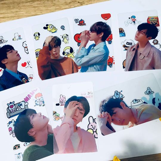 Nhãn dán/Sticker in theo yêu cầu (Tự cắt)