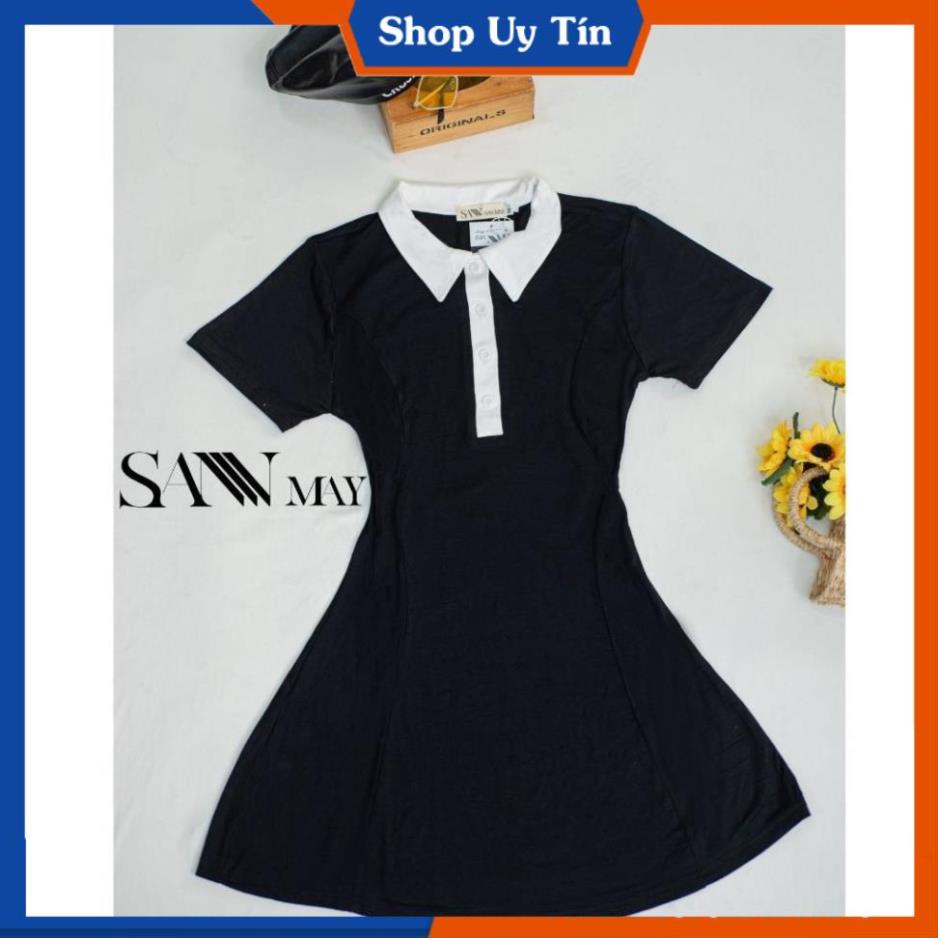 Váy Polo Nữ  Đầm Công Sở Trẻ Trung Thun Suông Ôm Body Thiết Kế Cao Cấp Đi Chơi Dự Tiệc Cưới Đẹp Sang Trọng VD024 | BigBuy360 - bigbuy360.vn