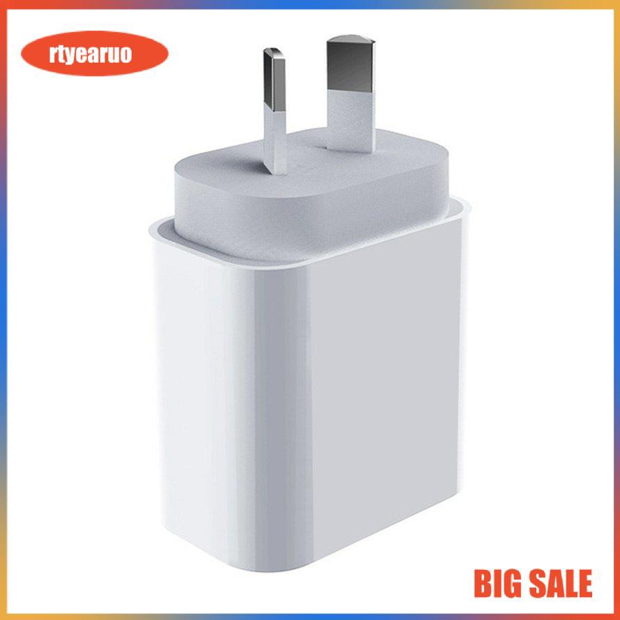 Travel Mobile Phone Charger Smart Charging Head 18W USB Fast Charger