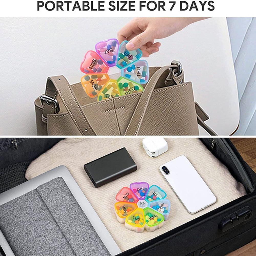 Hộp Đựng Thuốc 7 Ngày Mini Tiện Lợi
