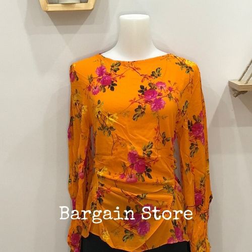 Áo kiểu hoa ZARA - Hàng hiệu 2hand