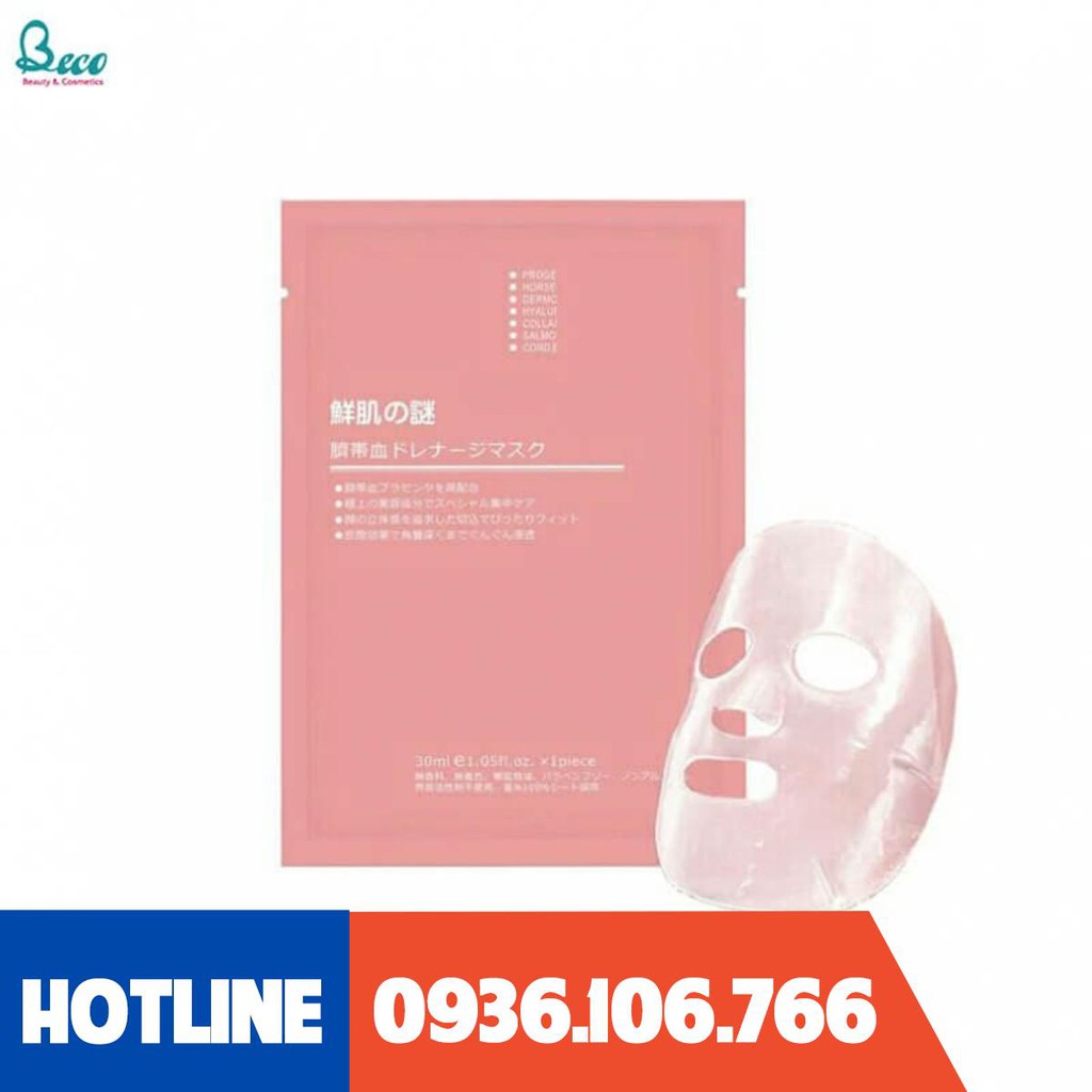 Mặt Nạ Nhau Thai Tế Bào Gốc Rwine Beauty Stem Cell Placenta Mask - Phụ Nữ Làm Đẹp