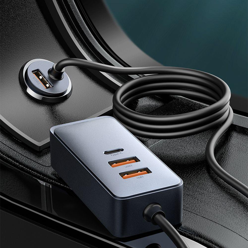 Tẩu Sạc PD 3.0 QC 3.0 Đa Năng Cho Ô Tô