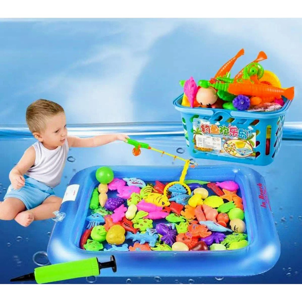 Set bộ đồ chơi câu cá cho trẻ em đại dương kì thú bền đẹp