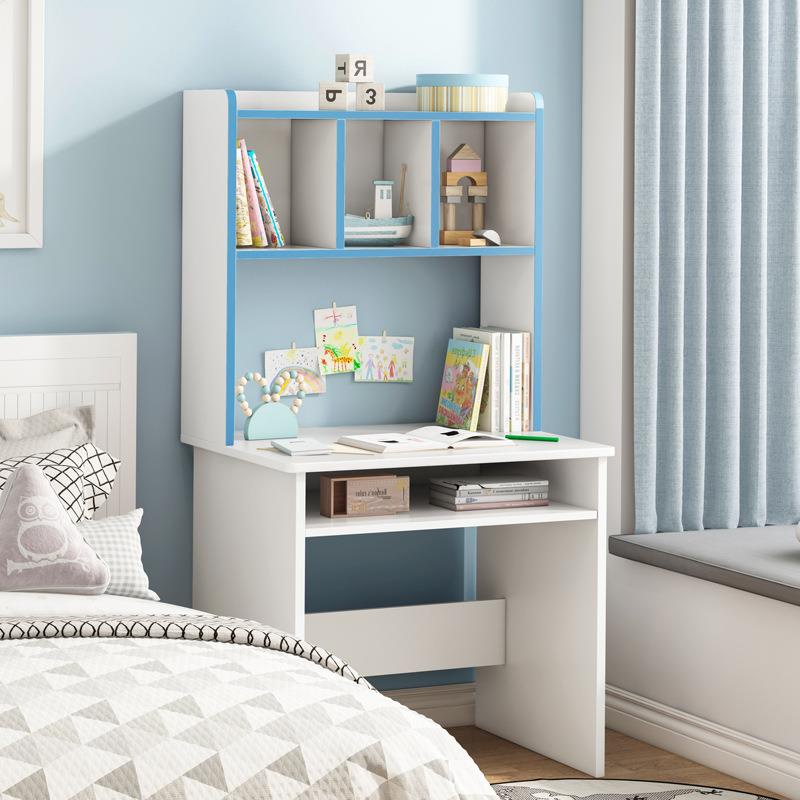 Bàn học kèm giá sách có ngăn kéo để sách cho bé ngồi học KT 60*40*145cm