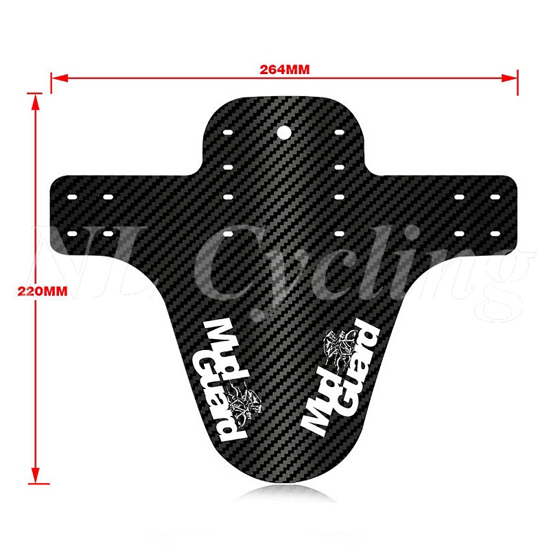 1 Cặp Dây Cáp Buộc 4 Cáp + 1 Cặp Dè Chắn Bùn Bánh Trước/Sau Xe Đạp Mtb