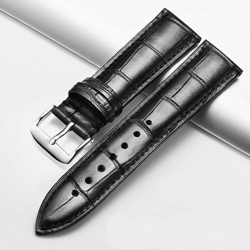 [BỐN LỚP] Dây đồng hồ da bò THẬT bốn lớp cực dày 14 16 18 20 22 24 mm cho đồng hồ dw casio orient ck longines tissot