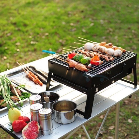 Bếp Nướng Than Hoa Không Khói Nướng BBQ Ngoài Trời - Lò Nướng Than Không Khói Trong Nhà Dã Ngoại Du Lịch | BigBuy360 - bigbuy360.vn