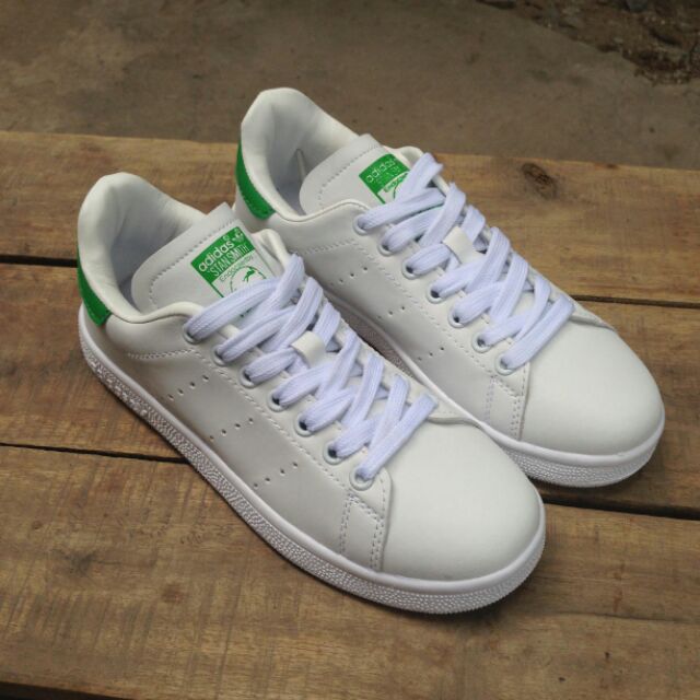 [VIDEO,ẢNH THẬT +FREESHIP] Giày thể thao DAS STANSMITH nữ xanh trắng đẹp mới hot2018 (TẶNG HỘP +BÌNH LÀM SẠCH GIÀY +TẤT)