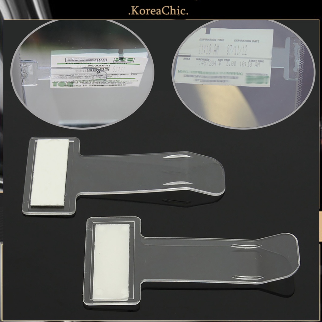 Kẹp Giữ Vé Máy Bay Bằng Nhựa Bền Trong Suốt Cho Văn Phòng