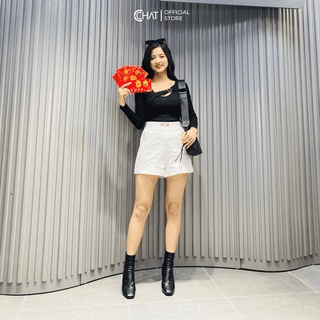 Quần short cá tag cạp CChat Clothes