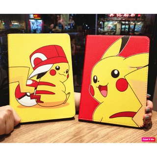 Ốp bảo vệ ipad pikachu pokemon Ipad mini 1 2 3 4 5 ipad 2 3 4 air 1 air 2 3 pro 9.7 9.7 2017 2018 10.5' ipad 5 ipad 6 A