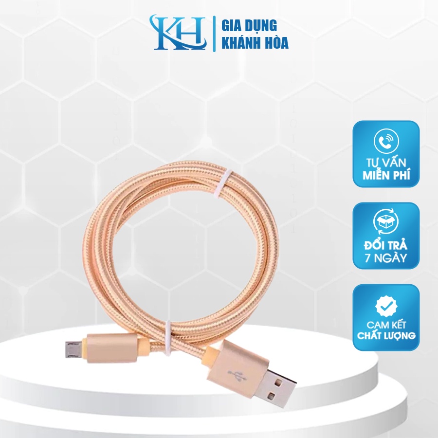 Dây sạc pin,micro dành cho ip,samsung dài 3m-KH049