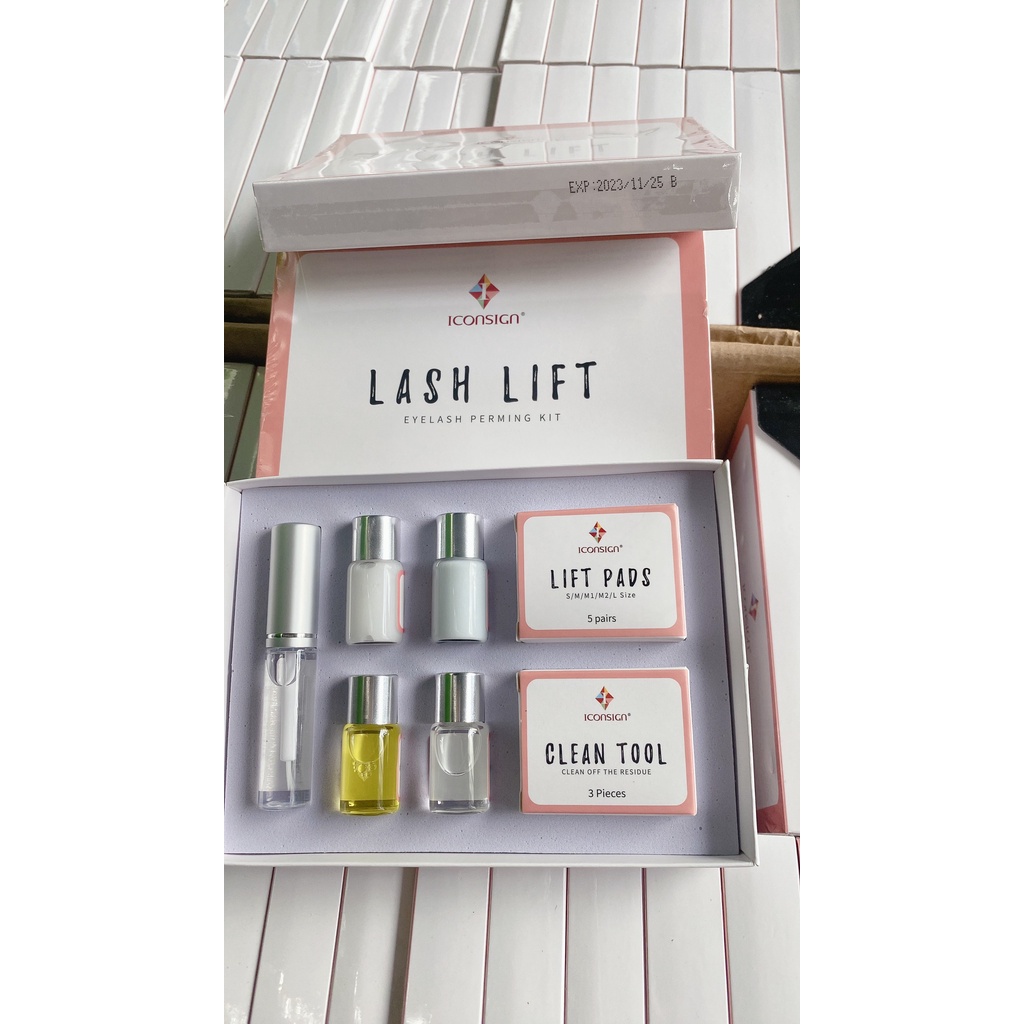Bộ uốn mi lash lift trắng _ Dụng cụ nối mi_Mr Tuấn.