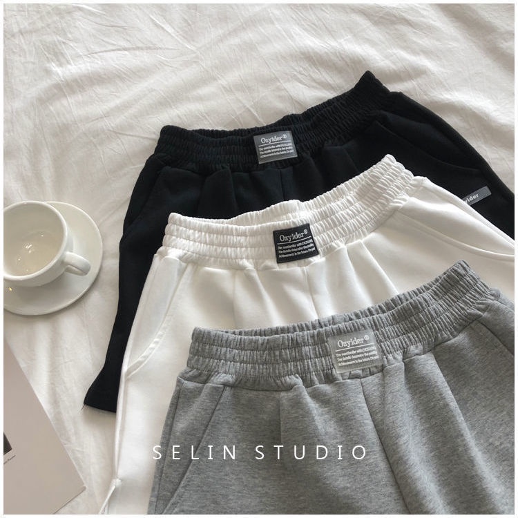 COZOK Quần Short Thể Thao Ống Rộng Lưng Cao