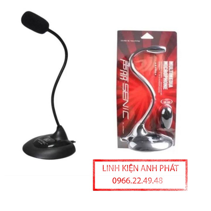 Microphone dùng cho máy tính hoặc gắn vào máy trợ giảng solic-008