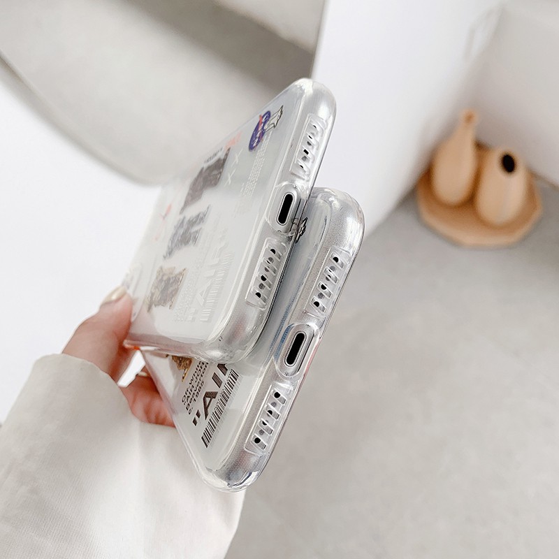 Ốp Điện Thoại Trong Suốt Phong Cách Âu Mỹ Cho Iphone 11 Pro Max | BigBuy360 - bigbuy360.vn