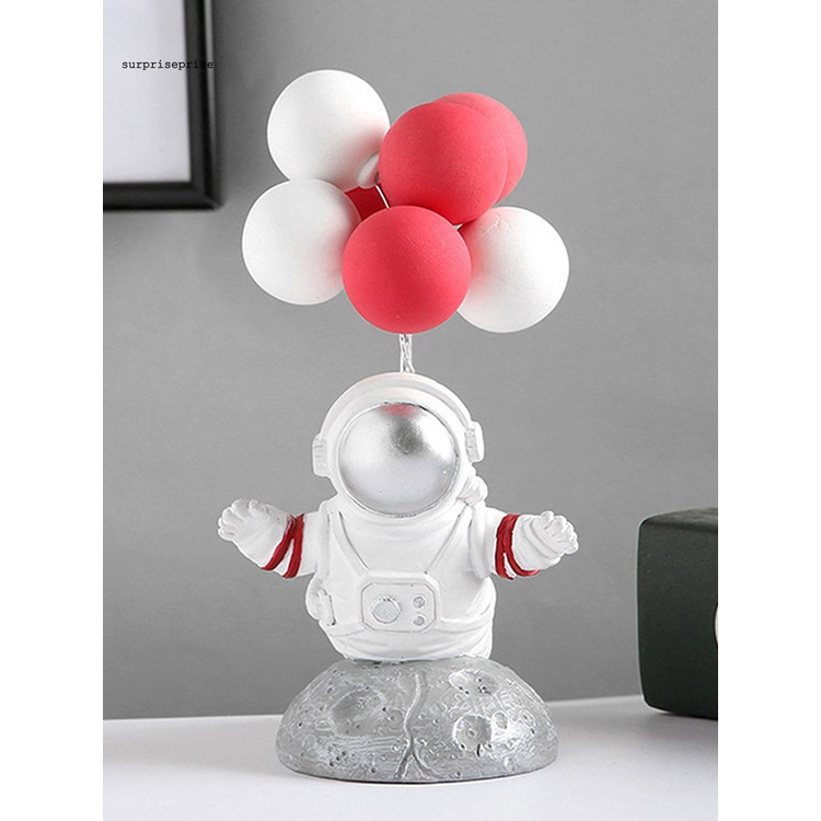 Mô hình phi hành gia bằng nhựa resin dùng trang trí bánh sáng tạo