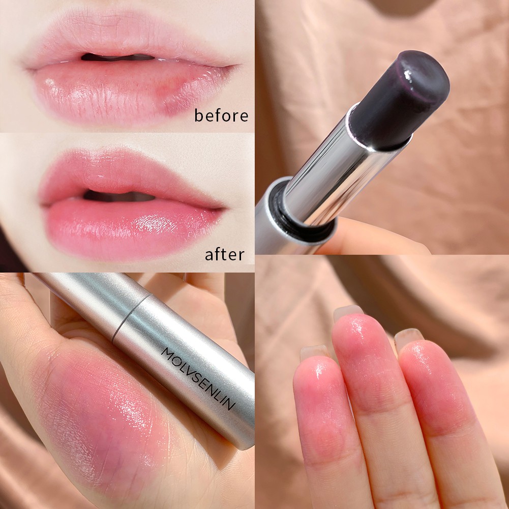 Son Môi GECOMO Dưỡng Ẩm Chống Nước Thay Đổi Màu Sắc Độc Đáo