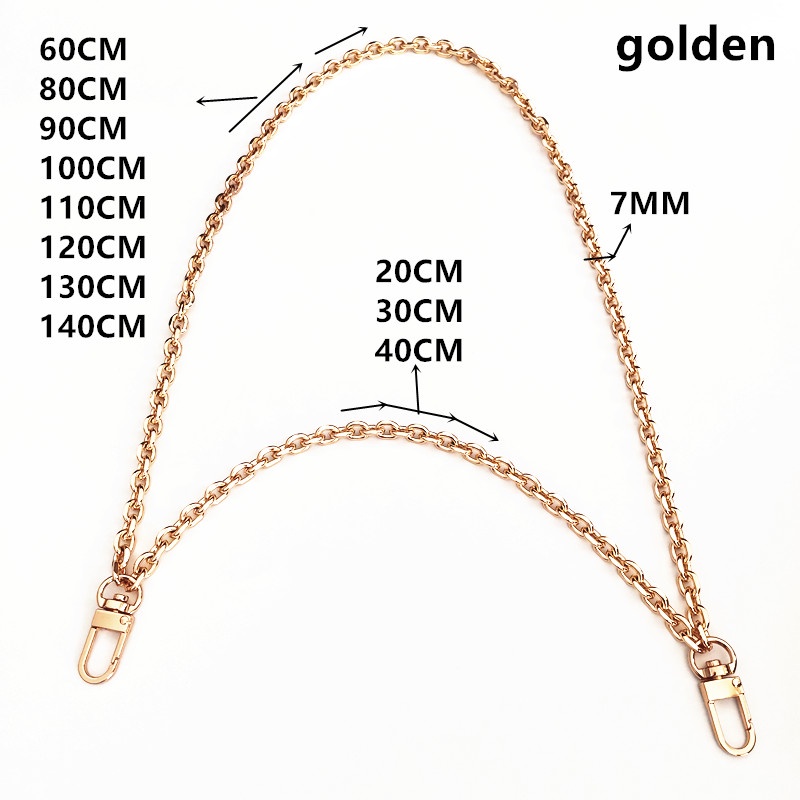 Dây Xích Kim Loại Đeo Túi Xách Thời Trang