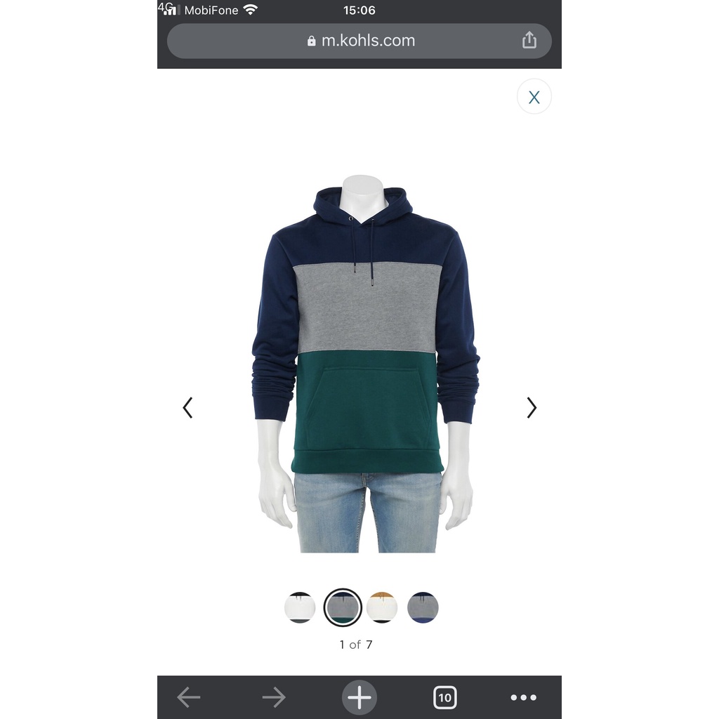 Áo hoddie nam / nữ chất da cá Urban xuất dư cao cấp phối màu thời trang