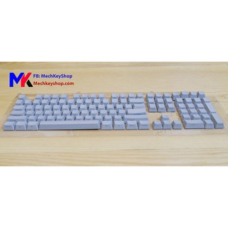 Bộ keycap 108 phím Thick PBT, Grey NINJA