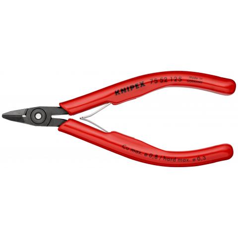 Kìm cắt linh kiện điện tử Knipex 75 52 125