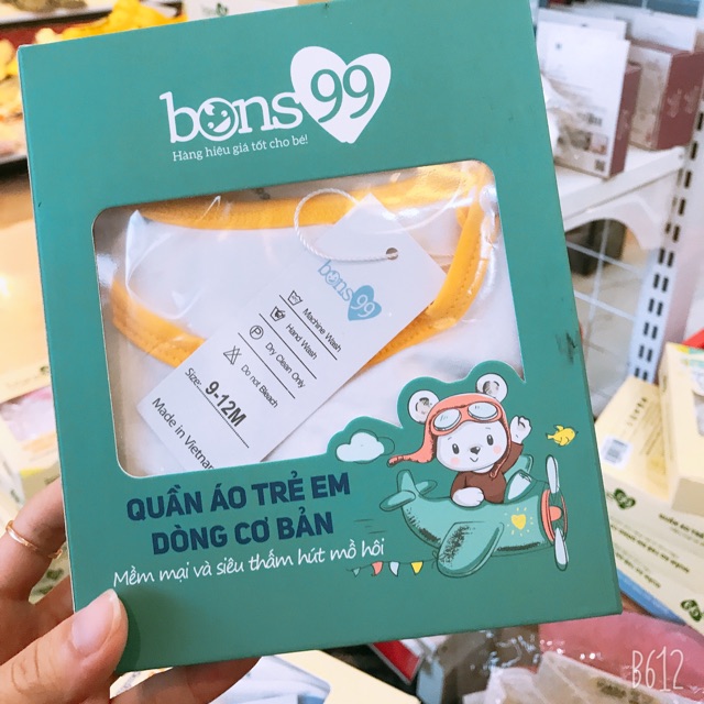 Bộ bon99 (size 3m-3y)
