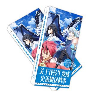 Hộp ảnh postcard CHUYỂN SINH THÀNH SLIME Tensei shitara Slime Datta Ken mẫu mới in hình anime chibi