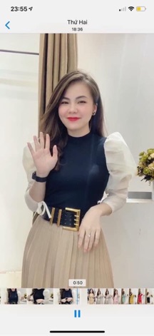 0002 - Áo Thun Tay Bồng