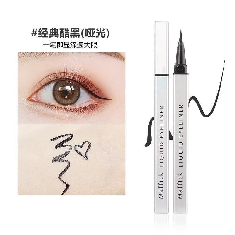 🦋🦋 Kẻ Mắt Dạ Màu Nâu Maffick 0.01mm Eyeliner Cao Cấp 🌧🌧