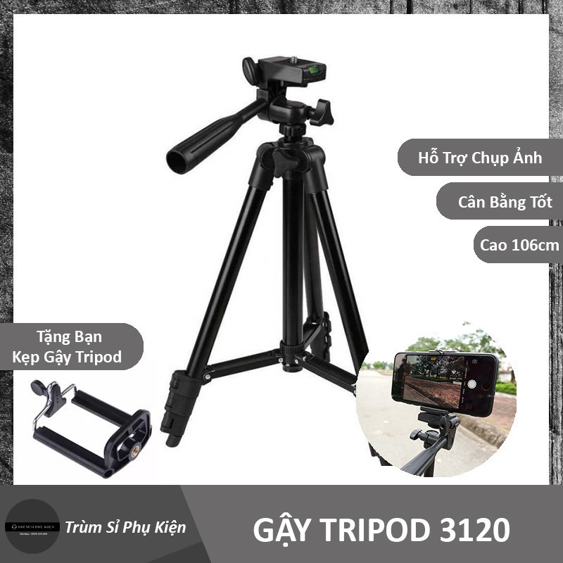 GIÁ ĐỠ MÁY ẢNH/ĐIỆN THOẠI TRIPOD TF 3120