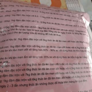 10 GÓI MEN Ủ THỨC ĂN HOẠT TÍNH