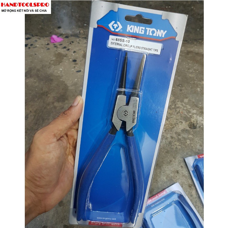 10" Kìm mở phe ngoài mũi thẳng Kingtony 68SS-10