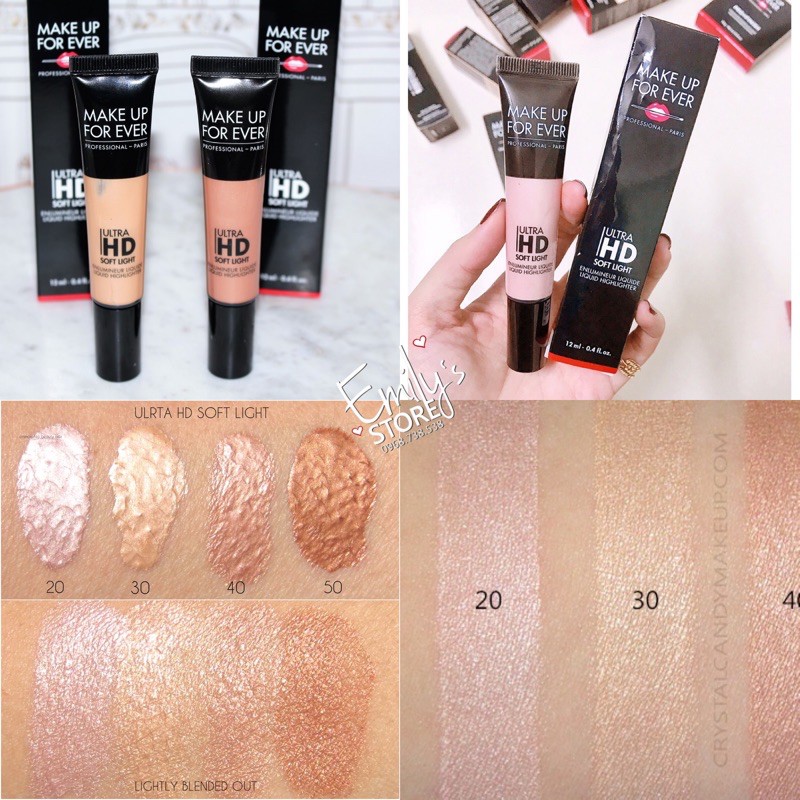 Kem bắt sáng Make Up For Ever Ultra HD Soft Light