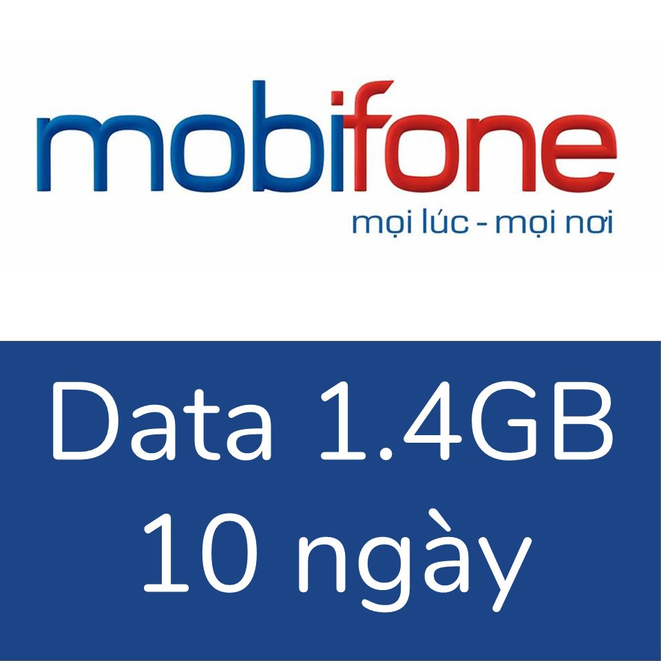 Mobifone 1.4GB, 10 ngày